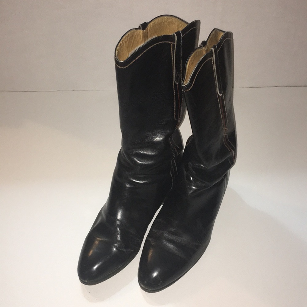 Susan Bennis Warren Edwards cowboy boots Italian